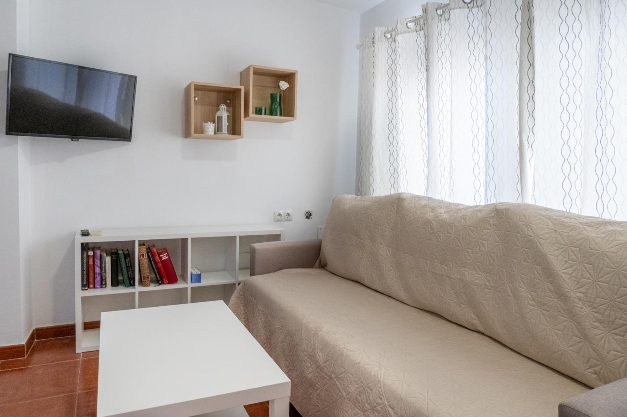 Acogedor Apartamento En Malaga Playa Ngoại thất bức ảnh