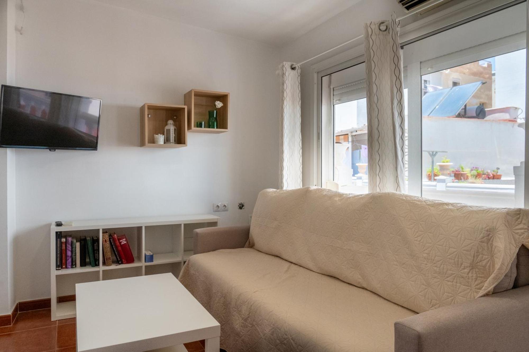 Acogedor Apartamento En Malaga Playa Ngoại thất bức ảnh